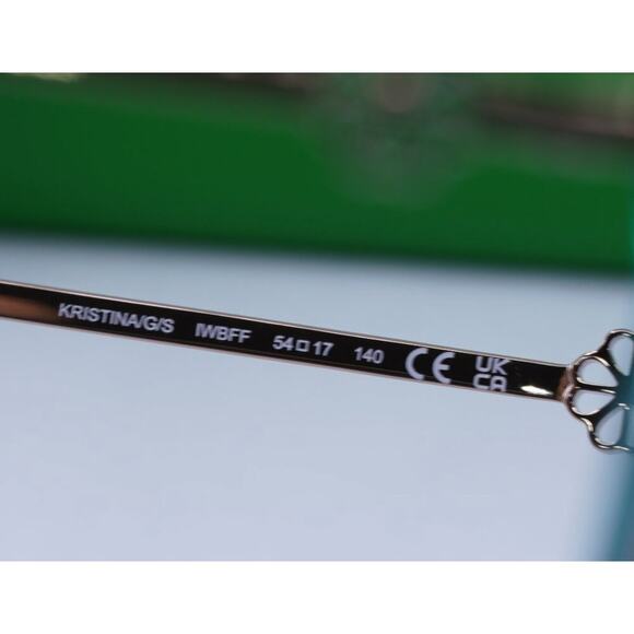 Kate Spade KRISTINA/G/S Sunglasses – Green Pink - New Without Tags - Picture 5 of 14